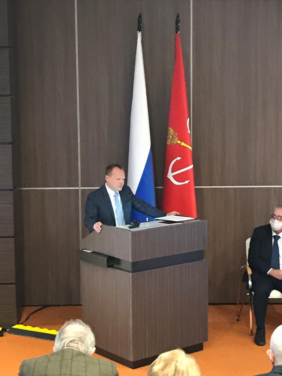 Антон Мороз на XVIII Съезде строителей Петербурга рассказал о текущем состоянии рынка жилищного строительства в Северной столице
