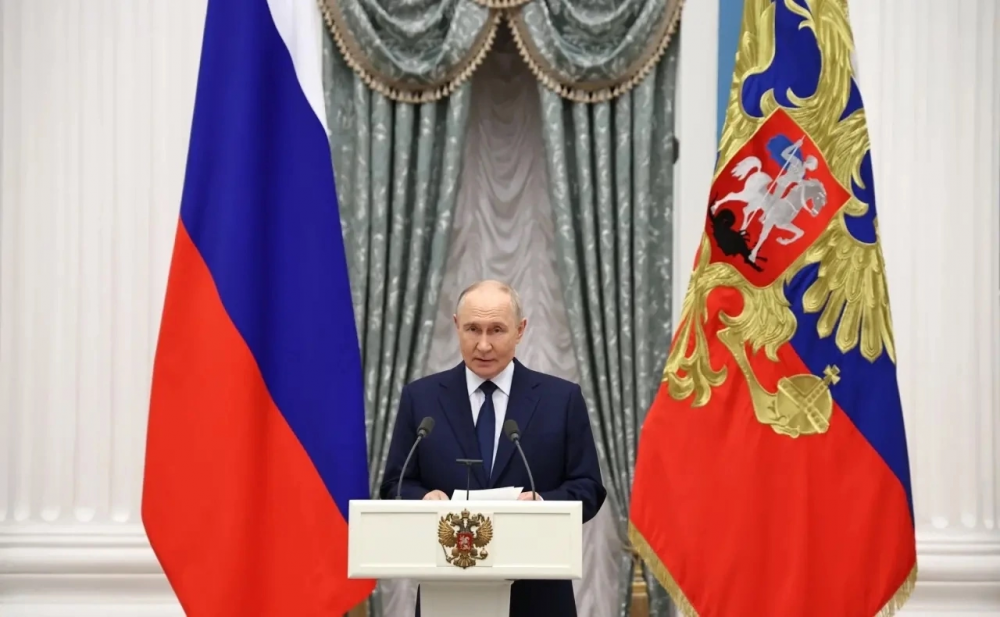 Поздравление с Днём рождения для президента России Владимира Путина